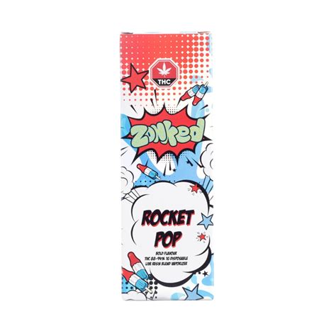 Zonked – Live Resin Disposable Vape Pen – Rocket Pop | Goldbuds