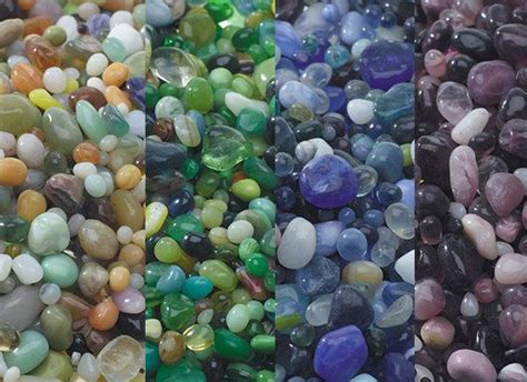 Colorful Glass Pebbles For Terrariums And Vivariums