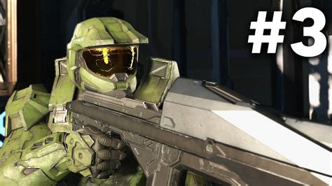 Halo Infinite Campaign Gameplay Walkthrough Part Conservatory Youtube