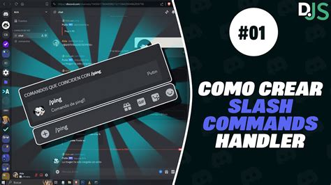 Como Crear Slash Commands Handler Discord Js V Episodio