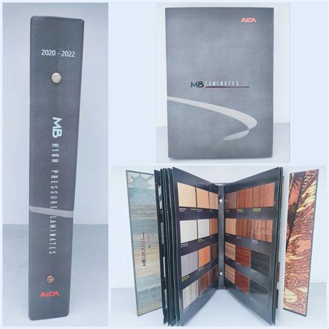 Buku Katalog HPL Aica MB Laminates Buku Alat Tulis Majalah