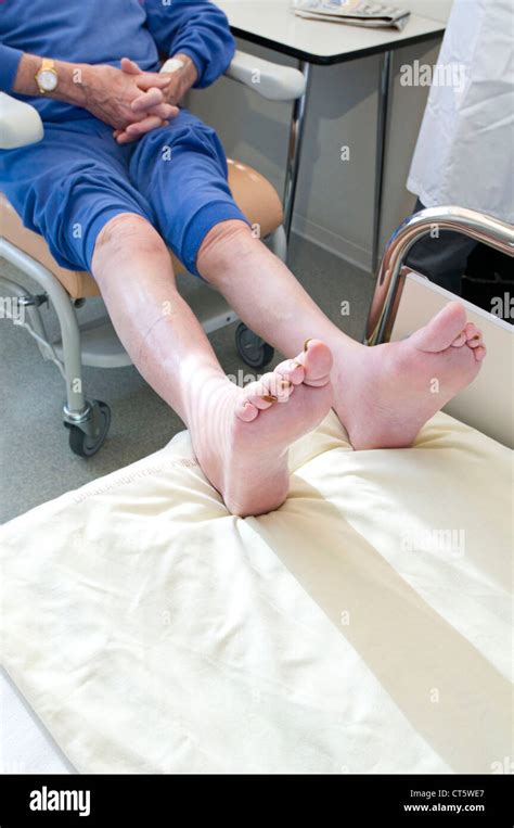 ELDERLY HOSPITAL PATIENT Stock Photo Alamy