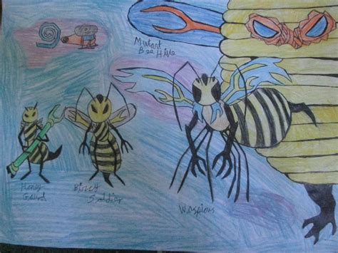 Wasp Bee Mutants By General Dark S On Deviantart