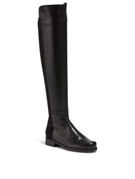 Stuart Weitzman Leather Knee High Boots Holt Renfrew Canada