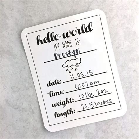 Baby Milestone Cards | Free Printable - Sarah Halstead