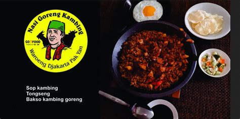 Daftar Harga Menu Delivery Nasi Goreng Kambing Waroeng Djakarta Pak Yan