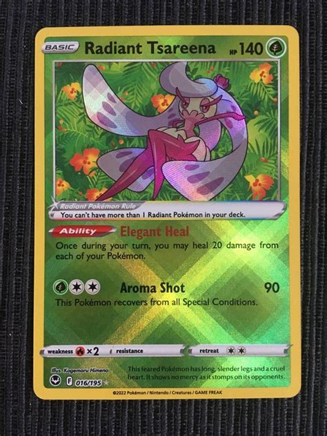 Pokemon Radiant Tsareena Silver Tempest Englisch Kaufen Auf Ricardo