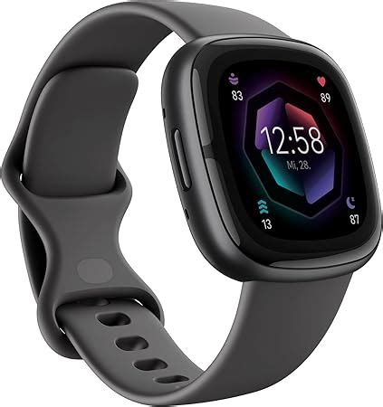 Fitbit Sense By Google Smartwatch Damen Herren Fitnessuhr Mit