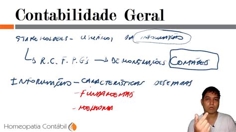 Aula Contabilidade Geral Conceitos Inicias E Caracter Sticas