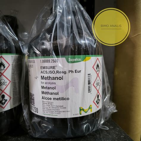 Jual Methanol Ml Metanol Pro Analis Merck Metil Alkohol