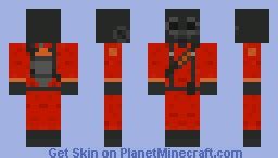 the pyro Minecraft Skin