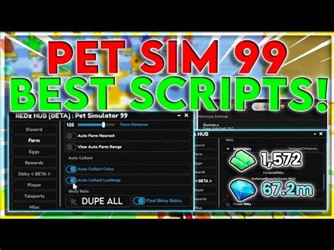 Pet Simulator 99 SCRIPT REDz HUB Link In Comments YouTube