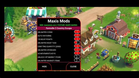 Farmville Country Escape Mod Hile Menu Unlimited Everyone