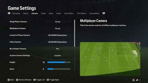 Las Mejores Configuraciones De C Mara Y Controlador Ea Fc