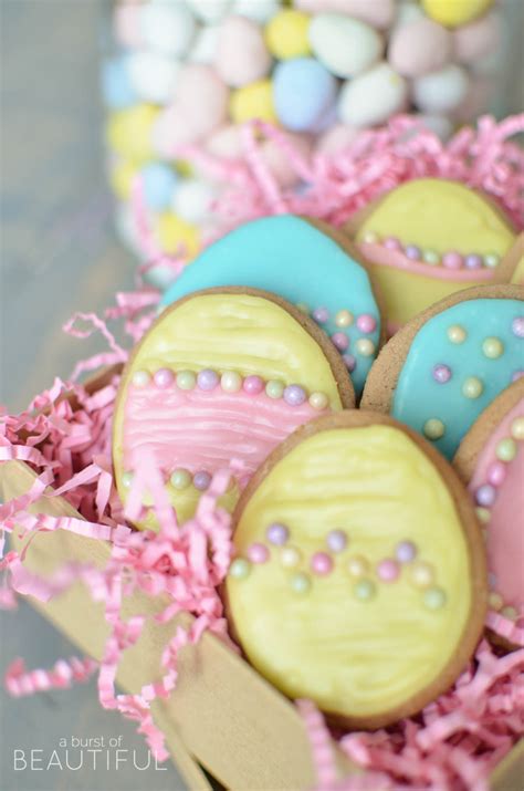 Easter Sugar Cookies A Burst Of Beautiful