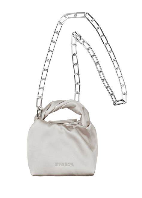 Stine Goya Ziggy Micro Crossbody Bag Silver