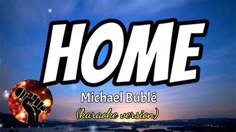 Home Michael BublÉ Karaoke Version Youtube