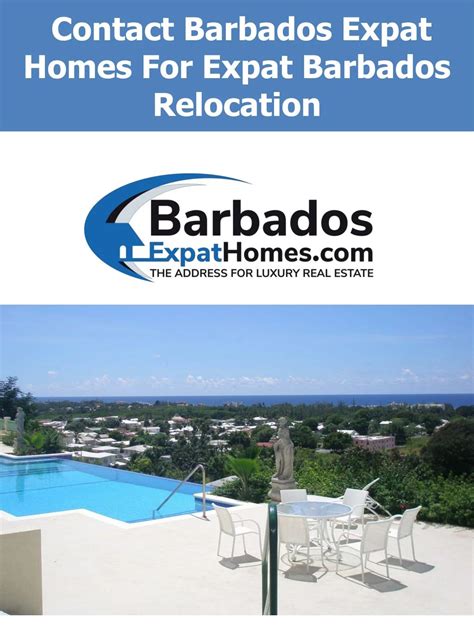 Ppt Contact Barbados Expat Homes For Expat Barbados Relocation