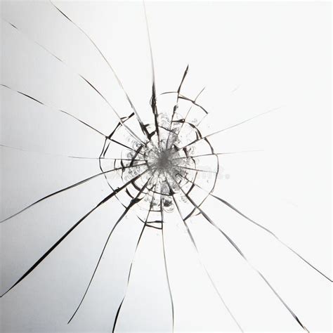 Texture of Cracks on Broken Glass. Stock Image - Image of windshield ...