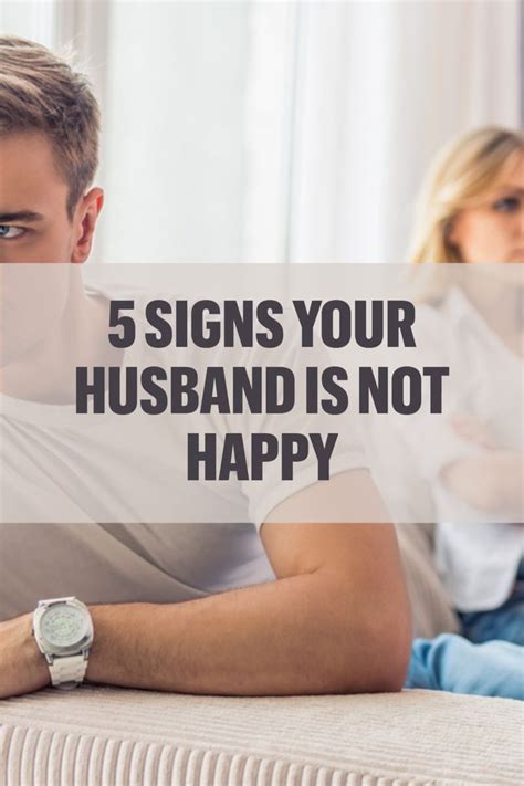 5 Signs Your Husband Is Not Happy Womens Alphabet In 2021 Husband