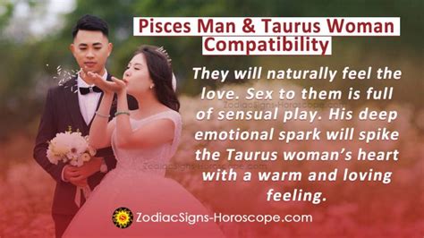 Pisces Man And Taurus Woman Compatibility In Love And Intimacy