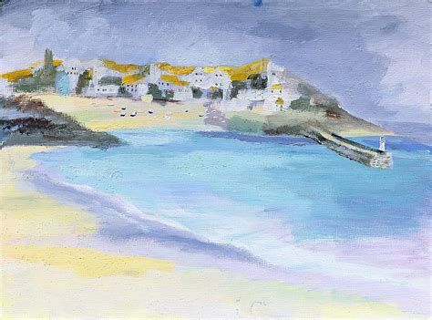 St Ives Cornwall Painting By Sophia Elliot Pixels