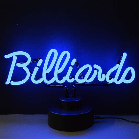 Billiards Neon Sculpture Neon Sculpture Neon Signs Billiards