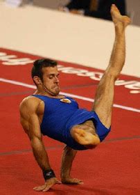 Sportsman Bulge Naked Gymnastics