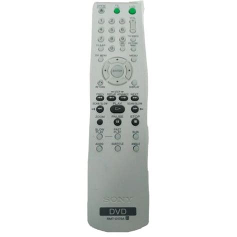 Genuine Sony Tv Dvd Remote Control Rmt D A Tested Works Ebay