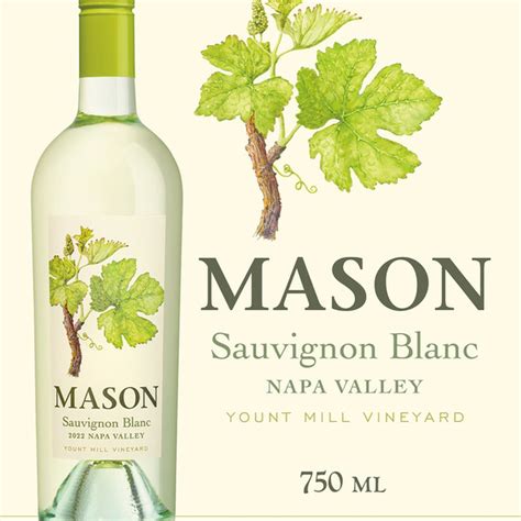 Mason Cellars Sauvignon Blanc White Wine 750 Ml Delivery Or Pickup