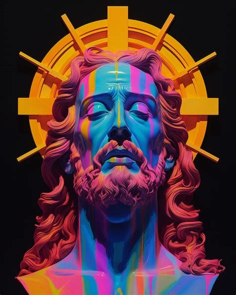 Premium AI Image | Jesus christ illustration