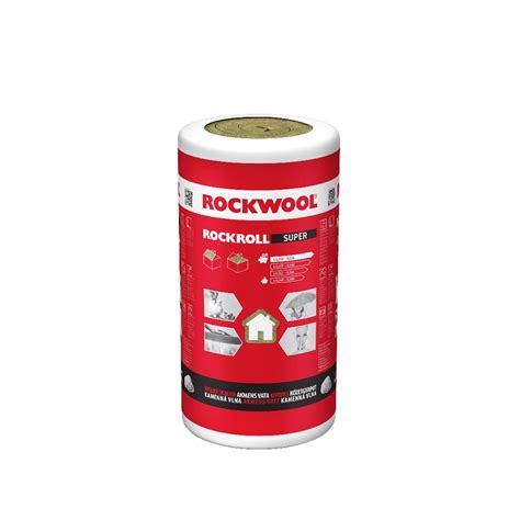 Stone Wool Rockwool Rockroll Super Mm Mikavilla Fi