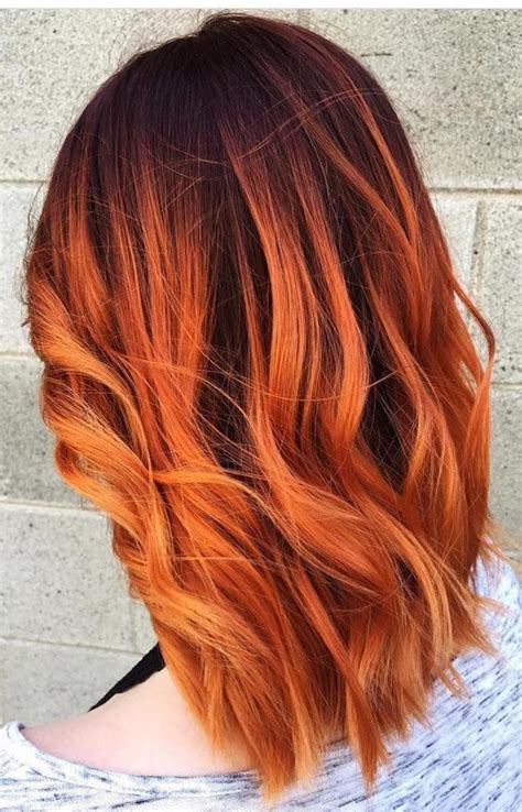 Discover The Captivating Orange Hair Rainbow From Sweet Pumpkin To Burning Fiery Shades Artofit