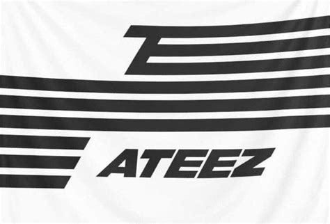 Ateez Flag Logo Wall Hanging