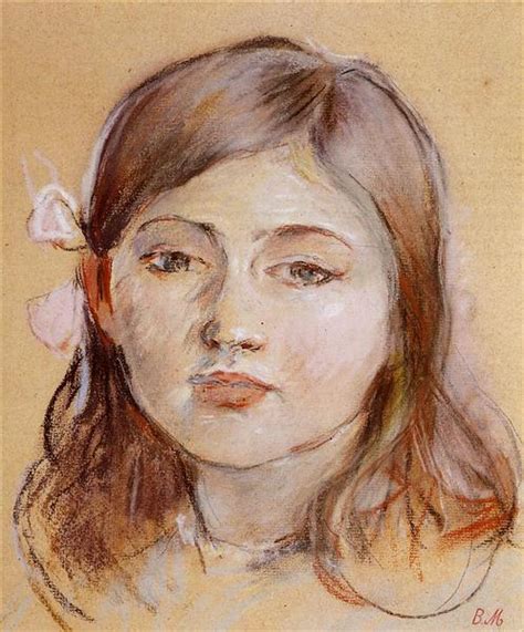 Portrait Of Julie 1889 Berthe Morisot