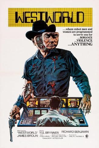 'Westworld, Yul Brynner, 1973' Print | AllPosters.com | Westworld movie ...