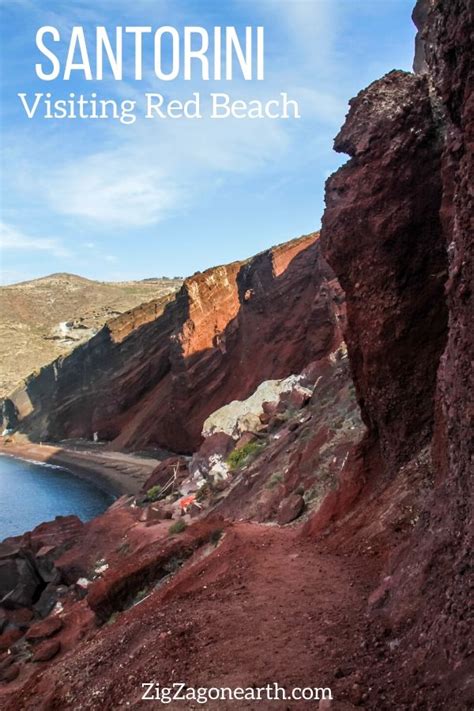 How to visit the Red Beach (Santorini) - Tips + Photos