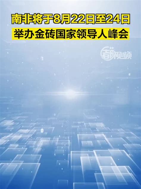 南非将于8月22日至24日举办金砖国家领导人峰会 手机新浪网