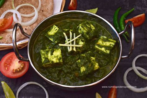 Homemade Palak Paneer Palak Paneer Recipe How To Make Palak Paneer