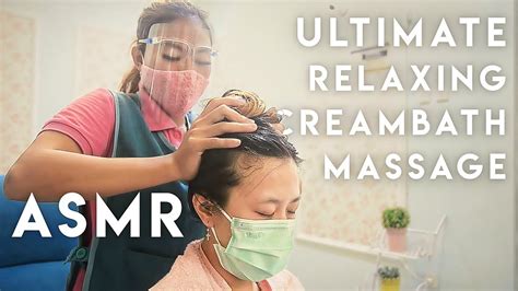 Asmr Ultimate Relaxing Creambath Massage Treatment Youtube