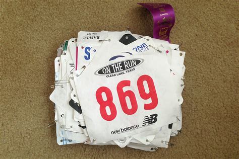 What Do You Do With Race Bibs