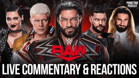 WWE Raw Live Commentary Reactions Royal Rumble Fallout YouTube