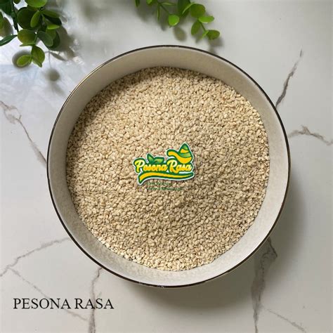 Jual PROMO Biji Wijen Putih Premium Natural White Sesame Seeds