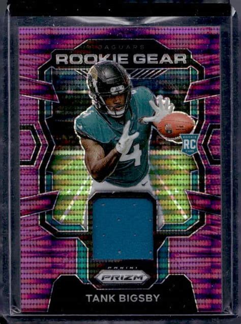 2023 Panini Prizm Tank Bigsby RG TB Patch Purple Pulsar