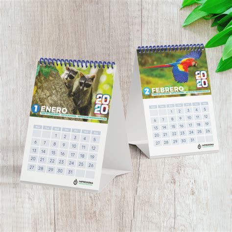 Impresión De Calendario De Escritorio Impresionacr Costa Rica