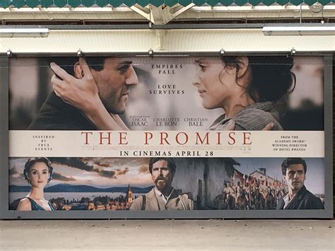 The Promise Movie Poster at Shrewsbury Station by rlkitterman on DeviantArt