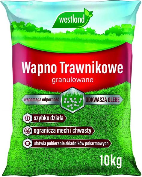 Nawóz Wapno Trawnikowe Kredowe Granulowane 10Kg Ceny i opinie Ceneo pl