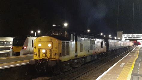 Colas 37219 Jonty Jarvis Departs From Orpington With A Network Rail