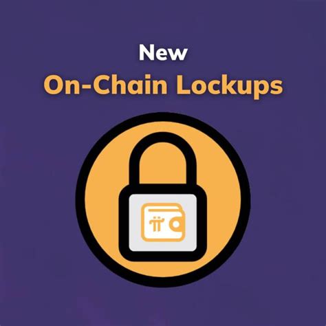 On Chain Lockup Pi Network