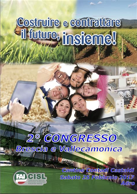 Congresso Fai Cisl Cisl Brescia